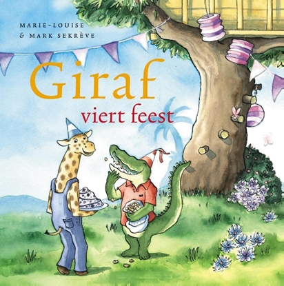 Afbeeldingen van Giraf Giraf viert feest