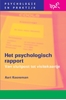 Afbeelding van Psychologie & praktijk Het psychologisch rapport