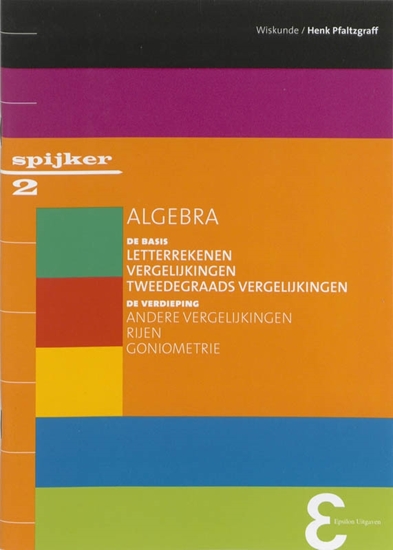 Afbeelding van Spijkerreeks Algebra