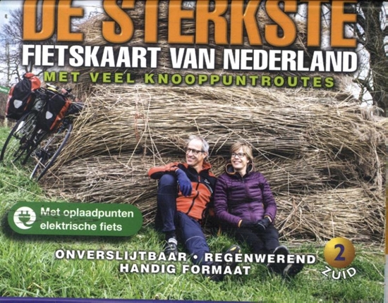 Afbeelding van De sterkste fietskaart Zuid- en Midden-Nederland