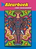 Afbeelding van Kleurboek voor Volwassenen :: Dieren Mandala's en Bloemen Mandala's