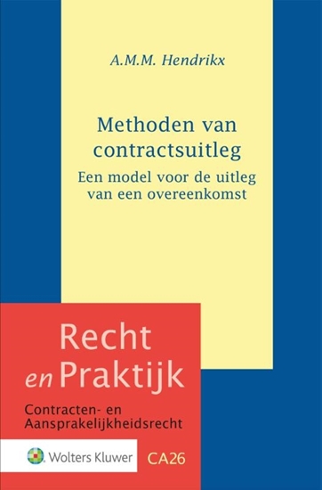 Afbeelding van Methoden van contractsuitleg