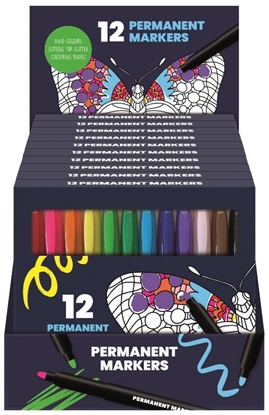 Afbeeldingen van Display permanent markers (10 sets á 12 stiften)