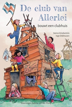 Afbeeldingen van De club van Allerlei bouwt een clubhuis