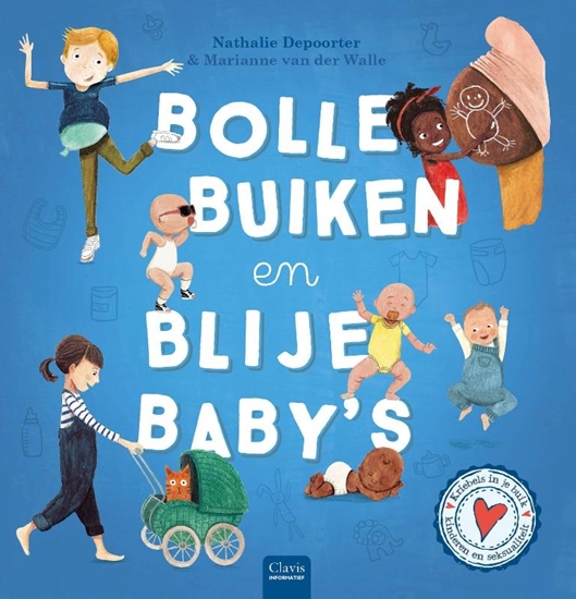 Afbeelding van Kriebels in je buik Bolle buiken en blije baby's