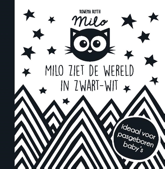 Afbeelding van Baby ziet ... Milo ziet de wereld in zwart wit