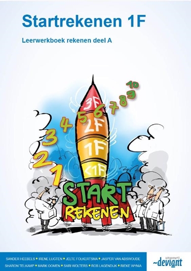 Afbeelding van Startrekenen 1F Deel A rekenen Leerwerkboek