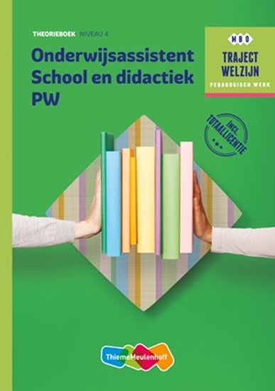Afbeelding van Traject Combipakket Onderwijsassistent School en didactiek PW niveau 4 boek en totaallicentie 1 jaar