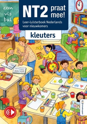 Afbeeldingen van NT2, praat mee! Leer-luisterboek Kleuters