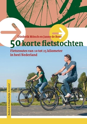Afbeeldingen van 50 korte fietstochten in Nederland