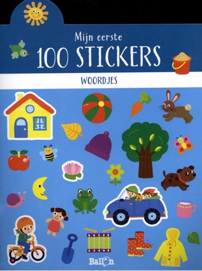 Afbeelding van Mijn eerste 100 stickers Woordjes