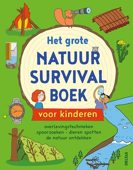 Afbeelding van Het grote natuur survivalboek voor kinderen