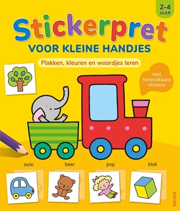 Afbeeldingen van Stickerpret voor kleine handjes 2-4 jaar