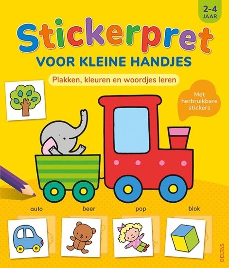 Afbeelding van Stickerpret voor kleine handjes 2-4 jaar