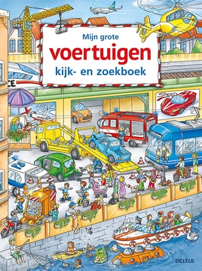 Afbeelding van Mijn grote voertuigen kijk-en zoekboek