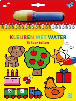 Afbeeldingen van Kleuren met water Ik leer tellen