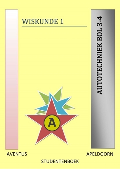 Afbeelding van Wiskunde deel 1 Autotechniek BOL 3-4 Aventus Apeldoorn