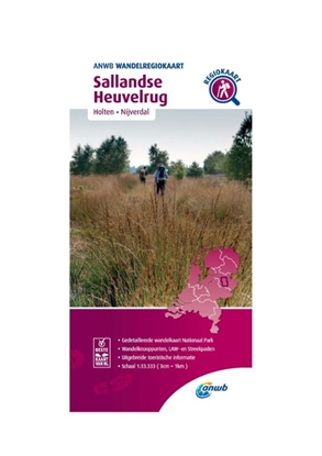 Afbeeldingen van ANWB Wandelregiokaart Sallandse Heuvelrug
