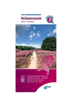 Afbeeldingen van ANWB Wandelregiokaart Veluwezoom 1:33.333