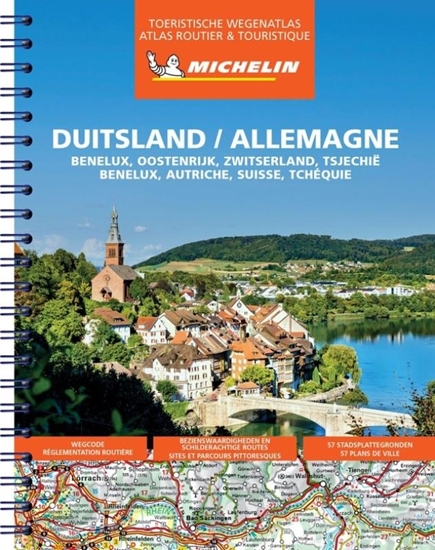 Afbeelding van Michelin Atlassen Michelin Wegenatlas Duitsland, Benelux, Oostenrijk, Zwitserland, Tsjechië