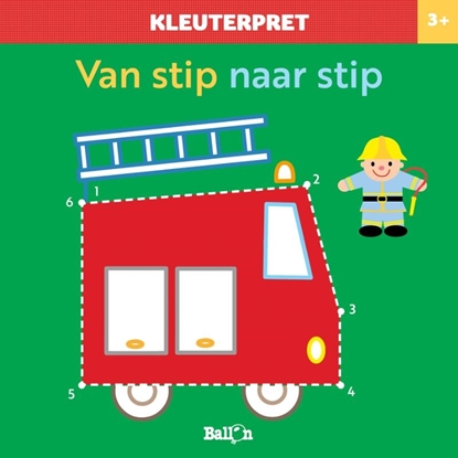 Afbeeldingen van Kleuterpret Van stip naar stip 3+