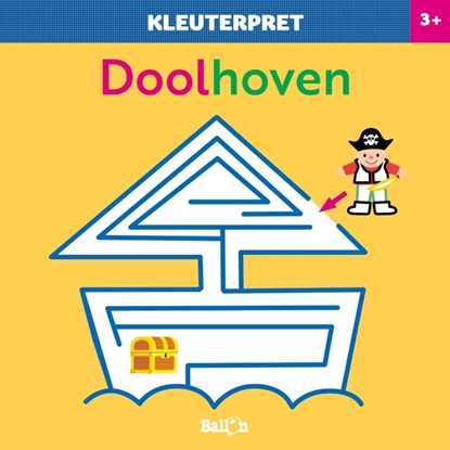 Afbeeldingen van Kleuterpret Doolhoven 3+