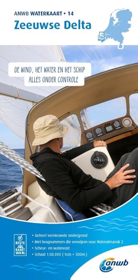 Afbeelding van ANWB Waterkaart Zeeuwse Delta