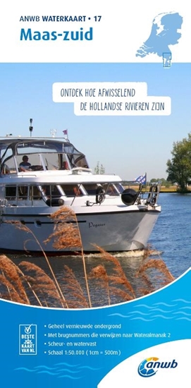 Afbeelding van ANWB Waterkaart Maas-Zuid