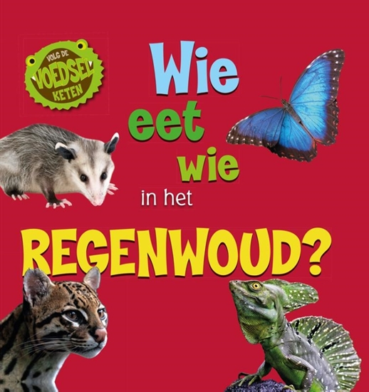 Afbeelding van Volg de voedselketen Wie eet wie in het regenwoud?