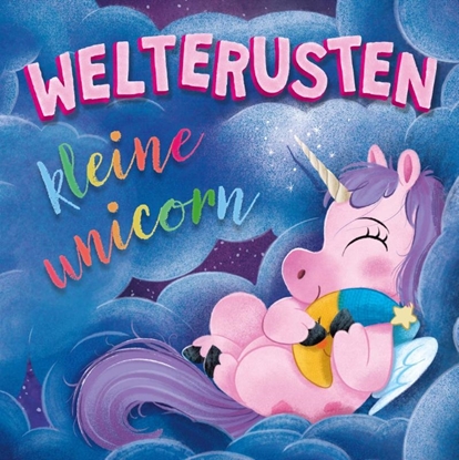 Afbeeldingen van Prentenboek padded Welterusten kleine unicorn