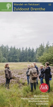 Afbeeldingen van Falk Staatsbosbeheer wandelkaart 12 Zuidoost-Drenthe