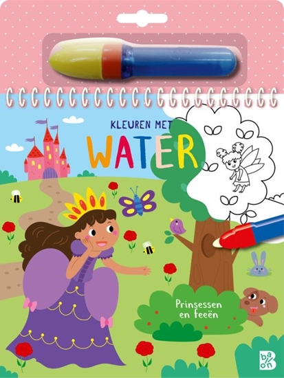 Afbeelding van Kleuren met water Prinsessen en feeën