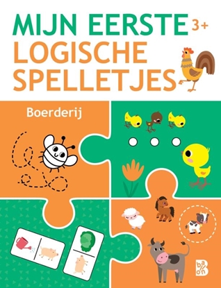 Afbeeldingen van Logisch denken Mijn eerste logische spelletjes 3+ Boerderij