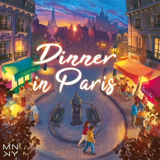 Afbeelding van Dinner in Paris - Bordspel