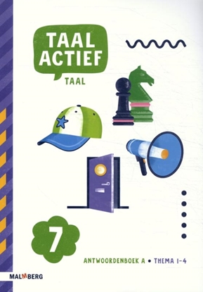 Afbeeldingen van Taal actief groep 7 taal thema 1-4 Antwoordenboek A