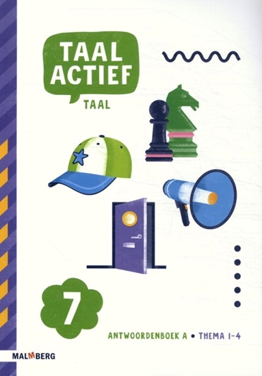 Afbeelding van Taal actief groep 7 taal thema 1-4 Antwoordenboek A