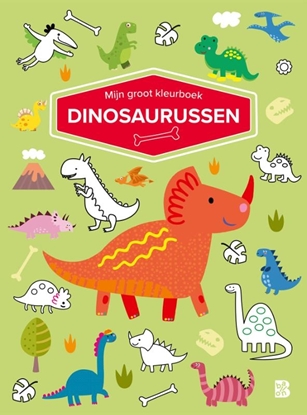 Afbeeldingen van Mega kleurboeken Mijn groot kleurboek - Dinosaurussen