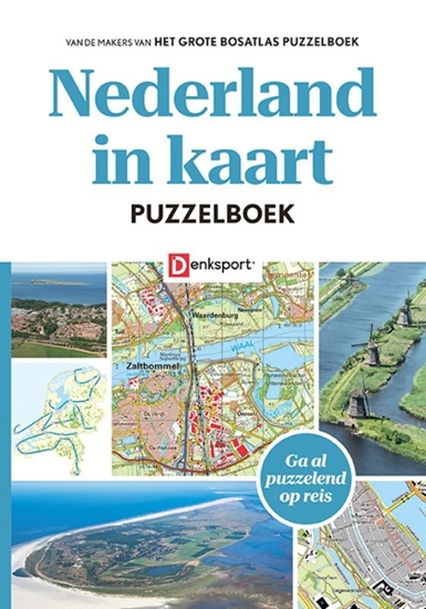 Afbeelding van Denksport - Nederland in kaart Puzzelboek