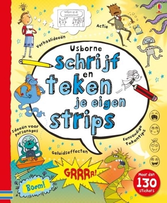 Afbeeldingen van Schrijf en teken je eigen strips