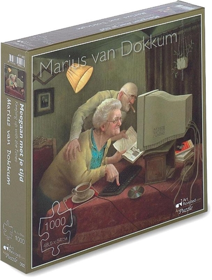 Afbeelding van Marius van Dokkum - Meegaan met je tijd- Puzzel 1000 stukjes
