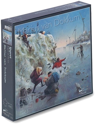 Afbeeldingen van Marius van Dokkum - IJspret- Puzzel 1000 stukjes