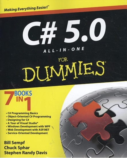 Afbeelding van C# 5.0 All-in-One For Dummies
