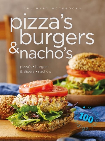 Afbeelding van Culinary notebooks Pizza's burgers & nacho's