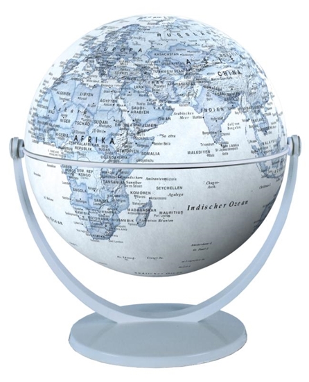 Afbeelding van Globe 15 cm pol. blauw draai & kantel