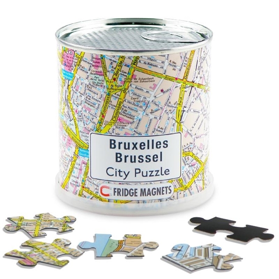 Afbeelding van Brussel city puzzel magnetisch