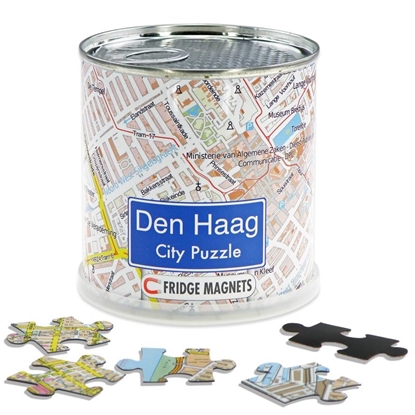 Afbeeldingen van Den Haag city puzzel magnetisch