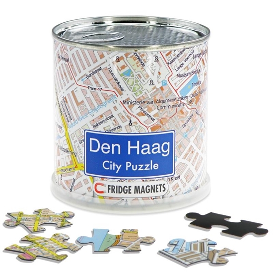 Afbeelding van Den Haag city puzzel magnetisch