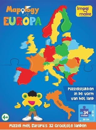 Afbeeldingen van Europa (NL) foam puzzle