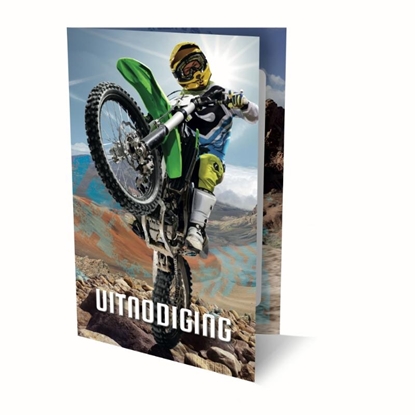Afbeeldingen van UITNODIGINGEN MOTOR CROSS PK 897 / 6X3,95 - FSC MIX CREDIT