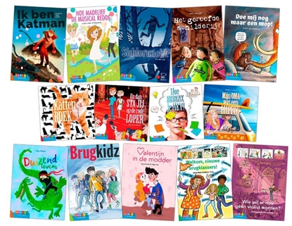 Afbeeldingen van Pakket Leesserie Estafette groep 8